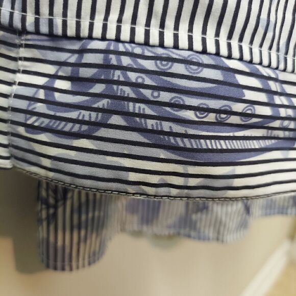 Butterfly Sequin Striped Blouse  - Picture 3 of 5